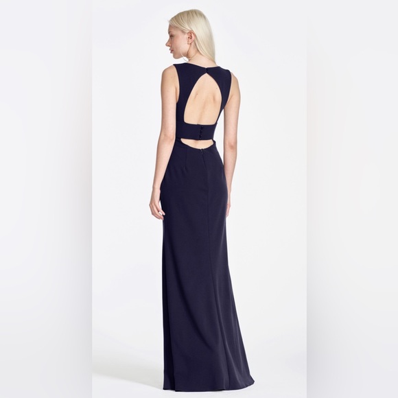 NEW WATTERS - CHEYANNE DRESS - NAVY - SIZE 16 - Picture 3 of 5